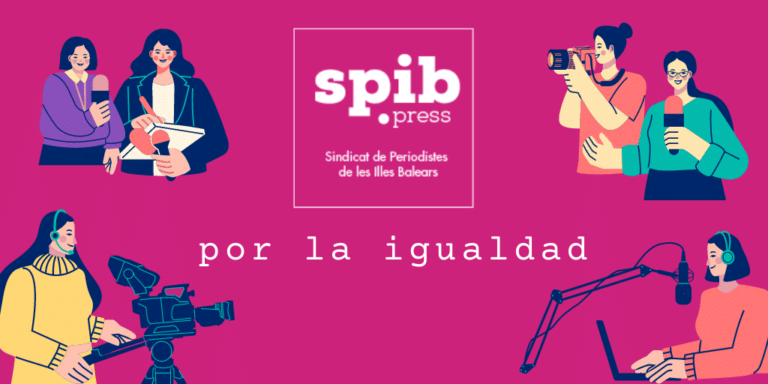 8M: Por la igualdad de las periodistas, contra el acoso laboral y por la paz